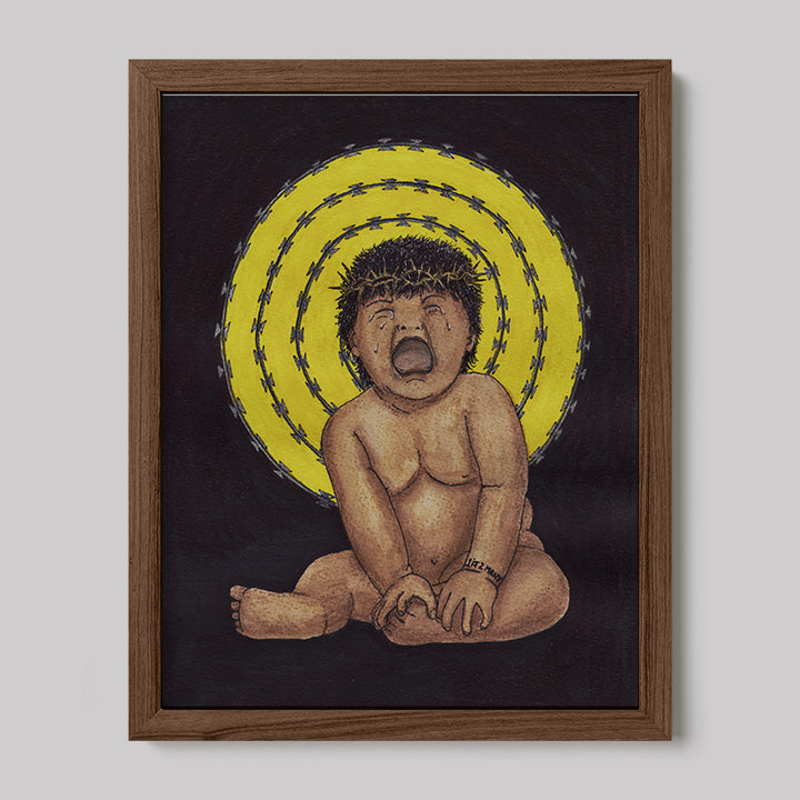 Border Baby Print-Drawings-nakedpastor