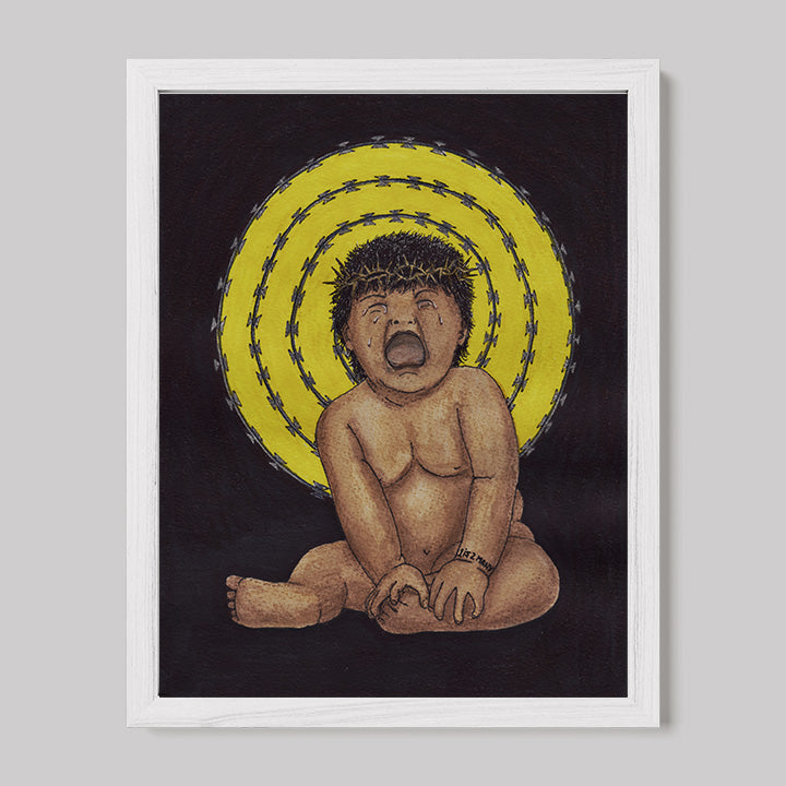 Border Baby Print-Drawings-nakedpastor