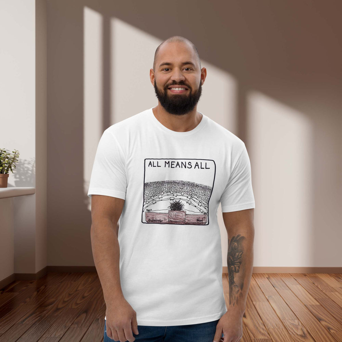 All Means All T-shirt - by nakedpastor
