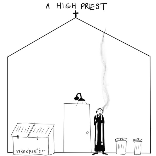 A High Priest Digital Cartoon-Digital Cartoons-nakedpastor
