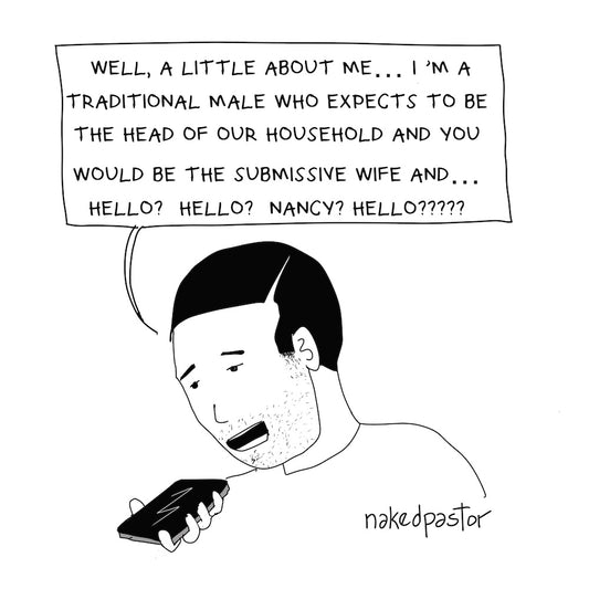 A Little About Me Digital Cartoon-Digital Cartoons-nakedpastor