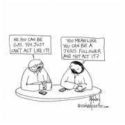 Act Like It Digital Cartoon-Digital Cartoons-nakedpastor