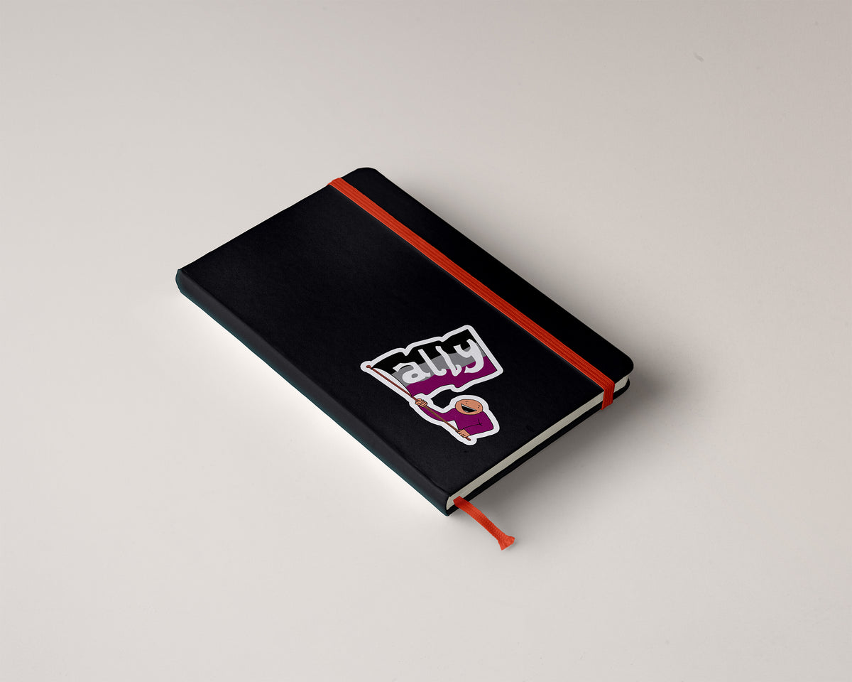 Ally Asexual Sticker-Stickers-nakedpastor
