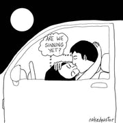 Are We Sinning Yet Digital Cartoon - by nakedpastor