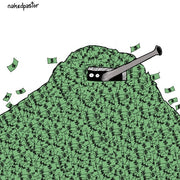Billionaire Bunker Digital Cartoon-Digital Cartoons-nakedpastor