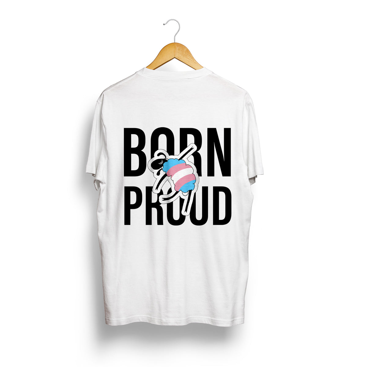 Born Proud Trans T-Shirt-Shirts-nakedpastor