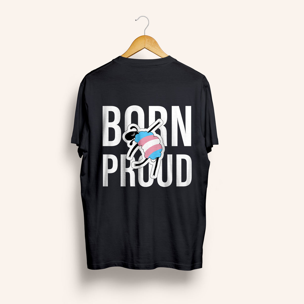 Born Proud Trans T-Shirt-Shirts-nakedpastor
