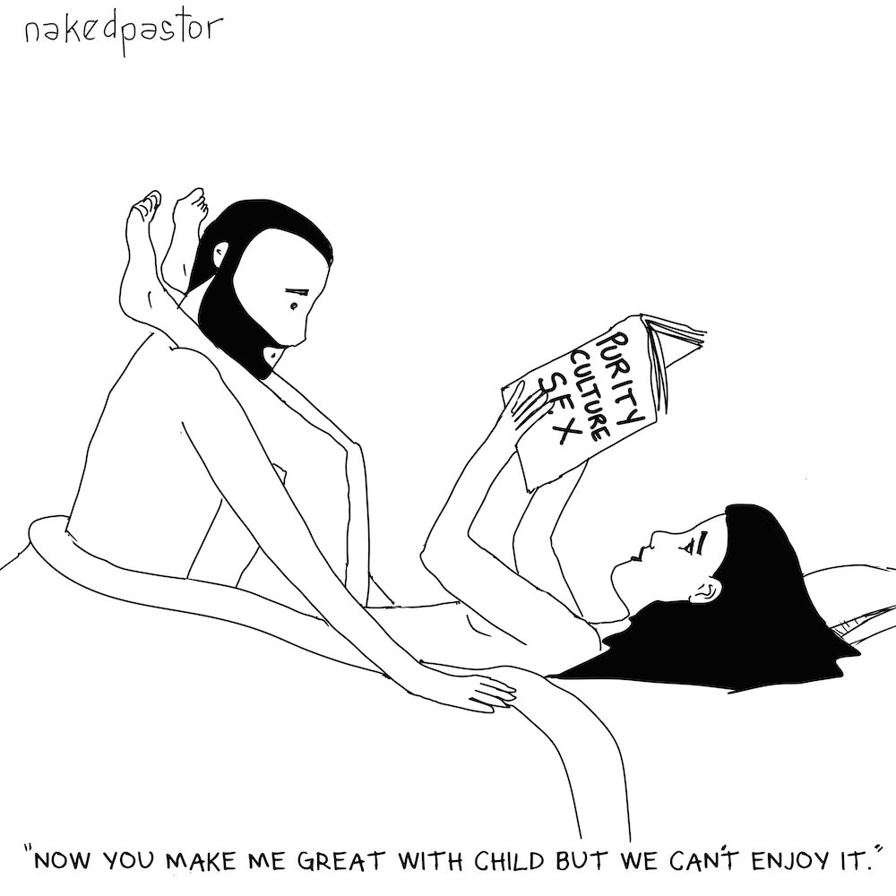 Can't Enjoy It Digital Cartoon-Digital Cartoons-nakedpastor