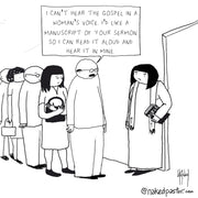 Can't Hear the Gospel Digital Cartoon - by nakedpastor
