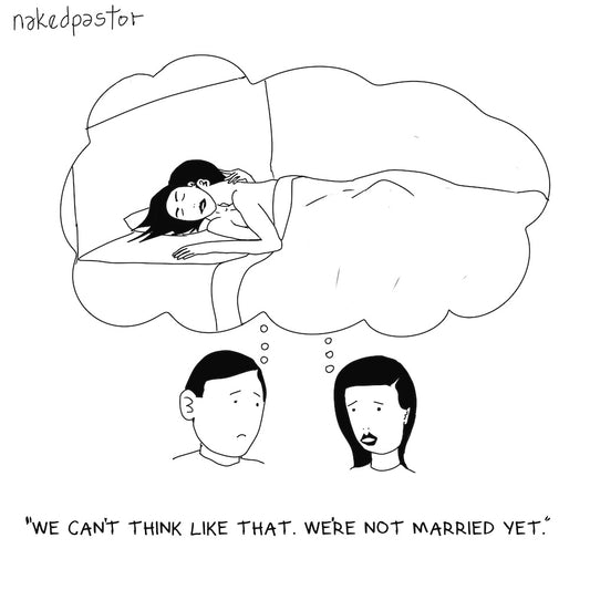 Can't Think Like That Digital Cartoon-Digital Cartoons-nakedpastor