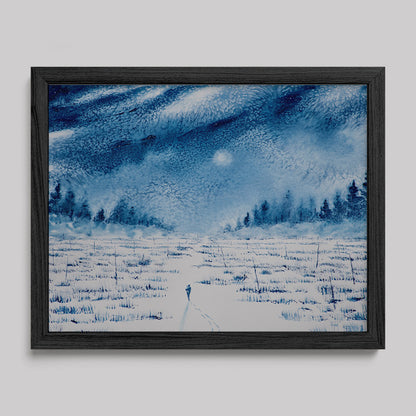 Carrying My Inner Child II Framed Art Print-Paintings-nakedpastor