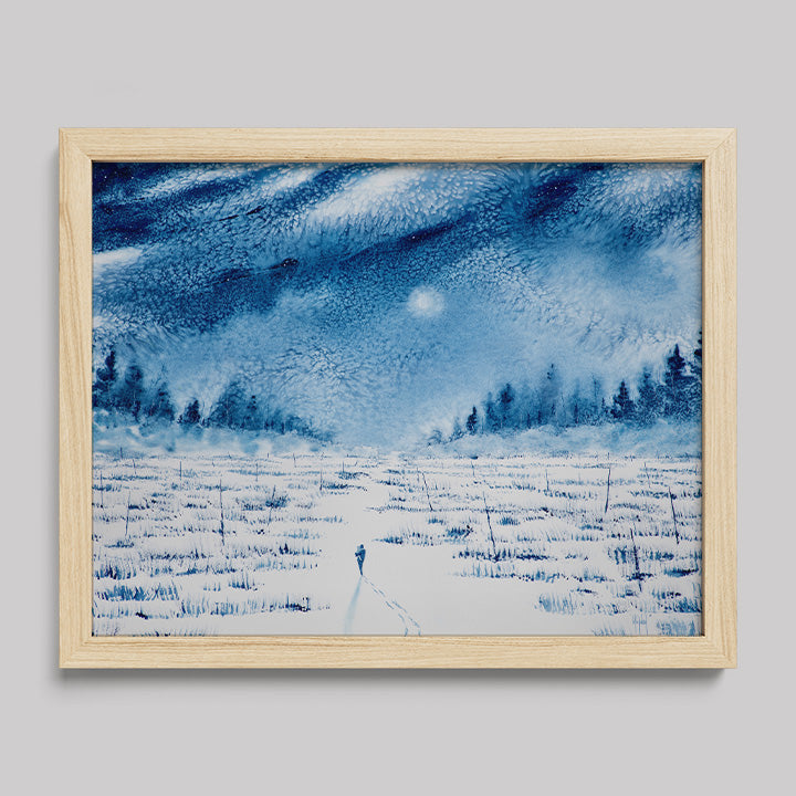 Carrying My Inner Child II Framed Art Print-Paintings-nakedpastor
