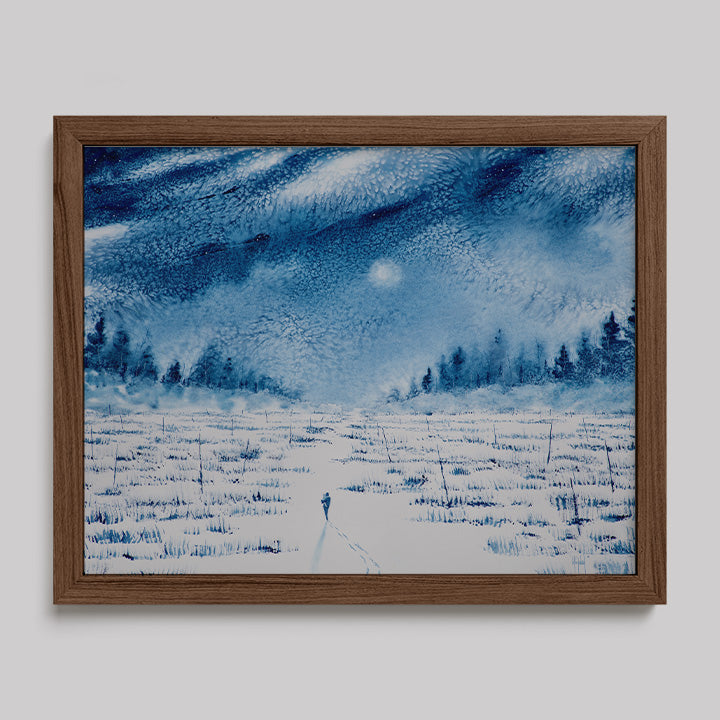 Carrying My Inner Child II Framed Art Print-Paintings-nakedpastor