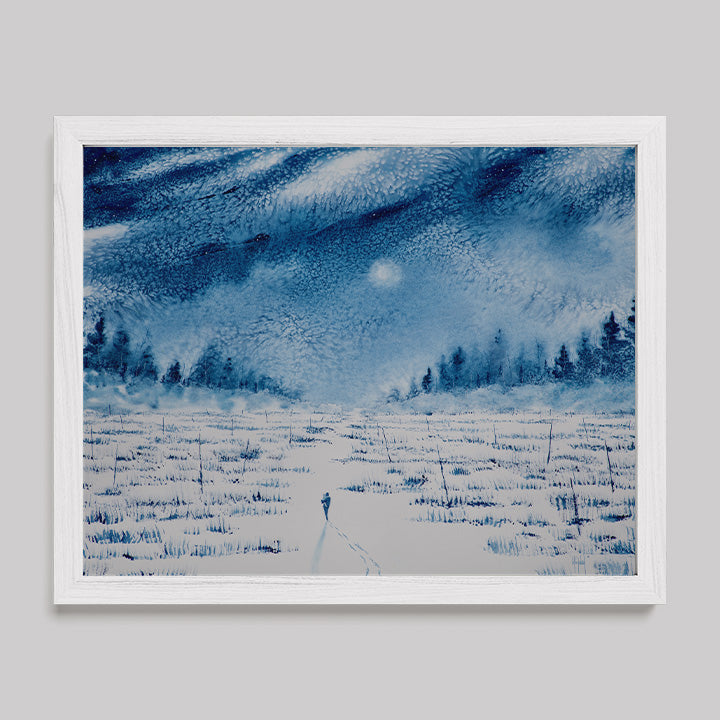 Carrying My Inner Child II Framed Art Print-Paintings-nakedpastor
