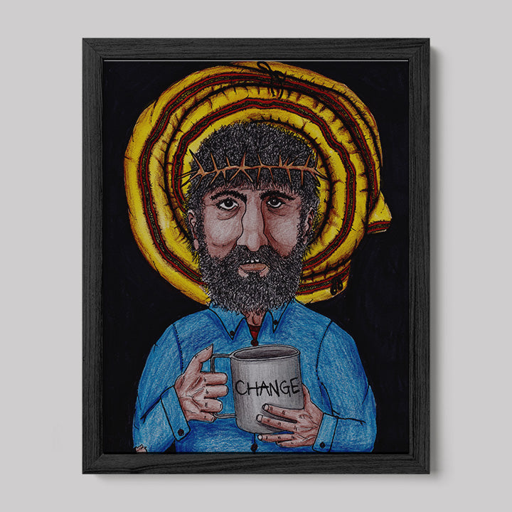 Change Image of Christ Print-Drawings-nakedpastor