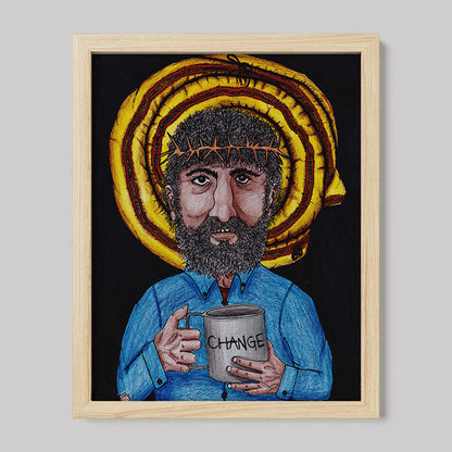 Change Image of Christ Print-Drawings-nakedpastor
