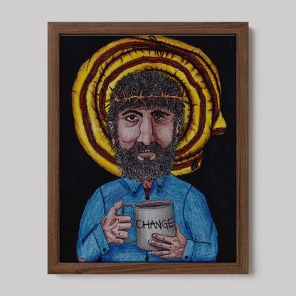 Change Image of Christ Print-Drawings-nakedpastor