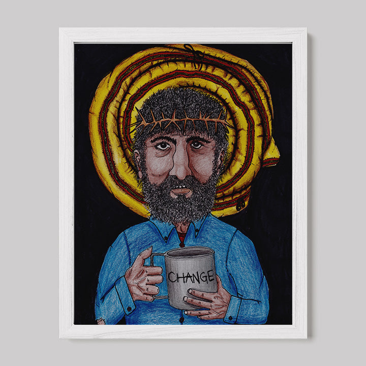 Change Image of Christ Print-Drawings-nakedpastor