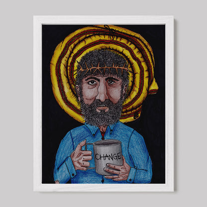 Change Image of Christ Print-Drawings-nakedpastor