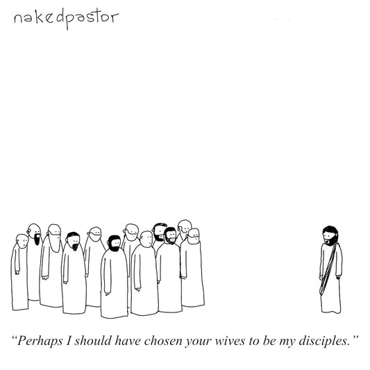 Chosen Your Wives Digital Cartoon-Digital Cartoons-nakedpastor