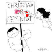 Christian Feminist Digital Cartoon-Digital Cartoons-nakedpastor