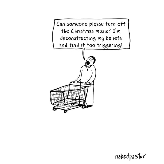 Christmas Music Digital Cartoon-Cartoons-nakedpastor