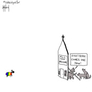 Church Blind Digital Cartoon - by nakedpastor
