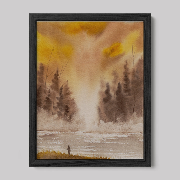 Come Sun Watercolor Print-Paintings-nakedpastor