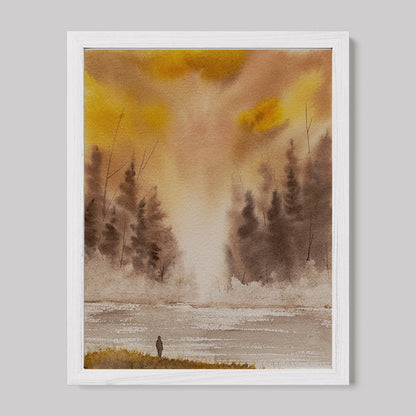 Come Sun Watercolor Print-Paintings-nakedpastor