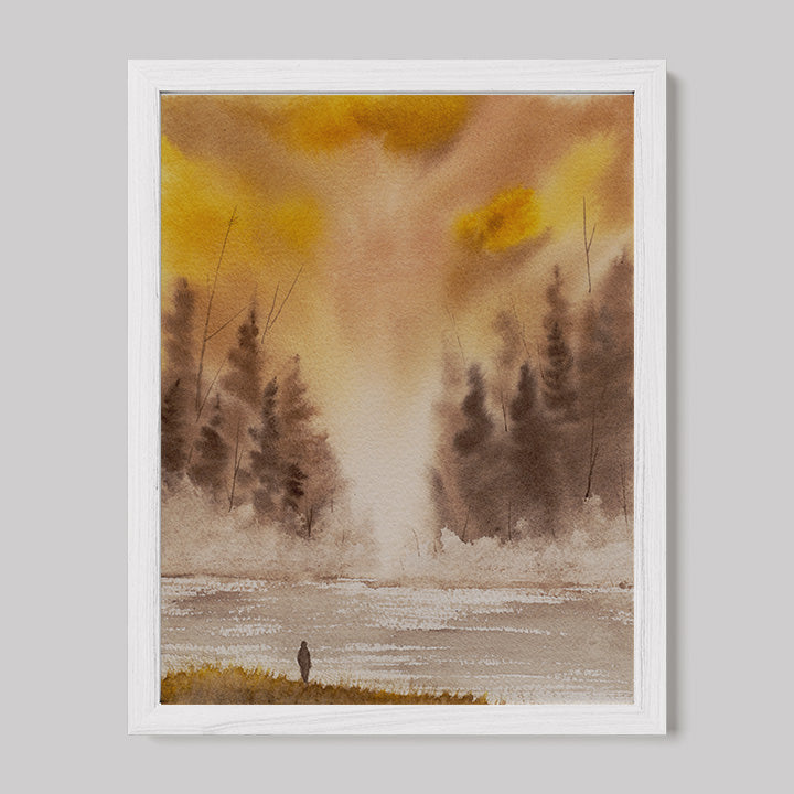 Come Sun Watercolor Print-Paintings-nakedpastor