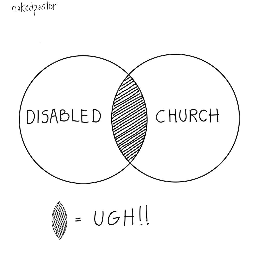 Disabled Venn Digital Cartoon-Digital Cartoons-nakedpastor