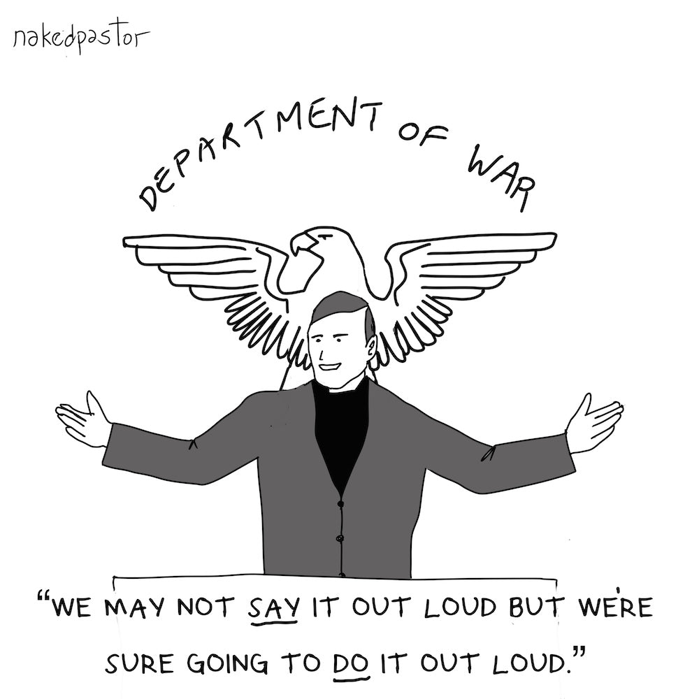 Do It Out Loud Digital Cartoon-Digital Cartoons-nakedpastor