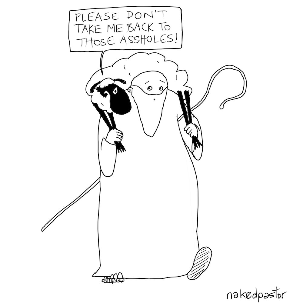 Don't Take Me Back Digital Cartoon-Digital Cartoons-nakedpastor
