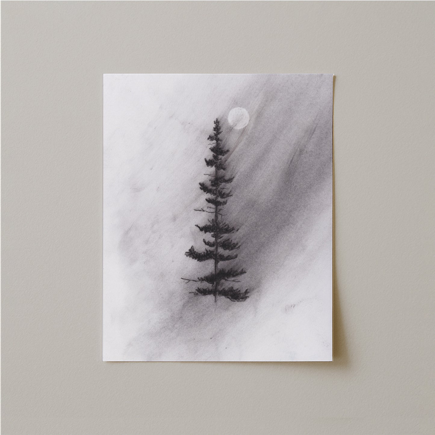 Enlighten Me Charcoal Drawing Print-Drawings-nakedpastor