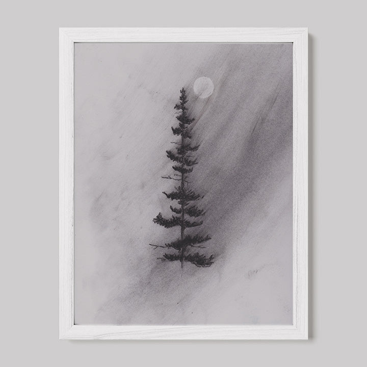 Enlighten Me Charcoal Drawing Print-Drawings-nakedpastor