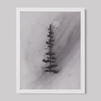 Enlighten Me Charcoal Drawing Print-Drawings-nakedpastor