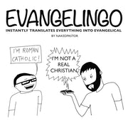 Evangelingo: I'm Roman Catholic Digital Cartoon (Copy)-Digital Cartoons-nakedpastor