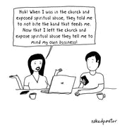 Exposing Spiritual Abuse Digital Cartoon-Cartoons-nakedpastor