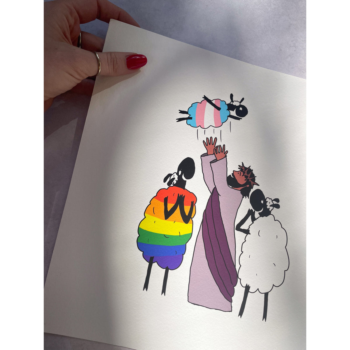 Family Fun LGBTQIA Print - by nakedpastor