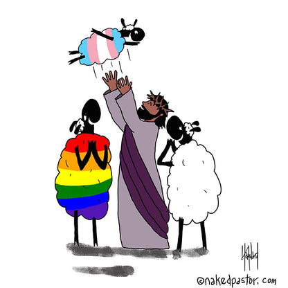 Love in Full Color Art Print Set-Cartoons-nakedpastor