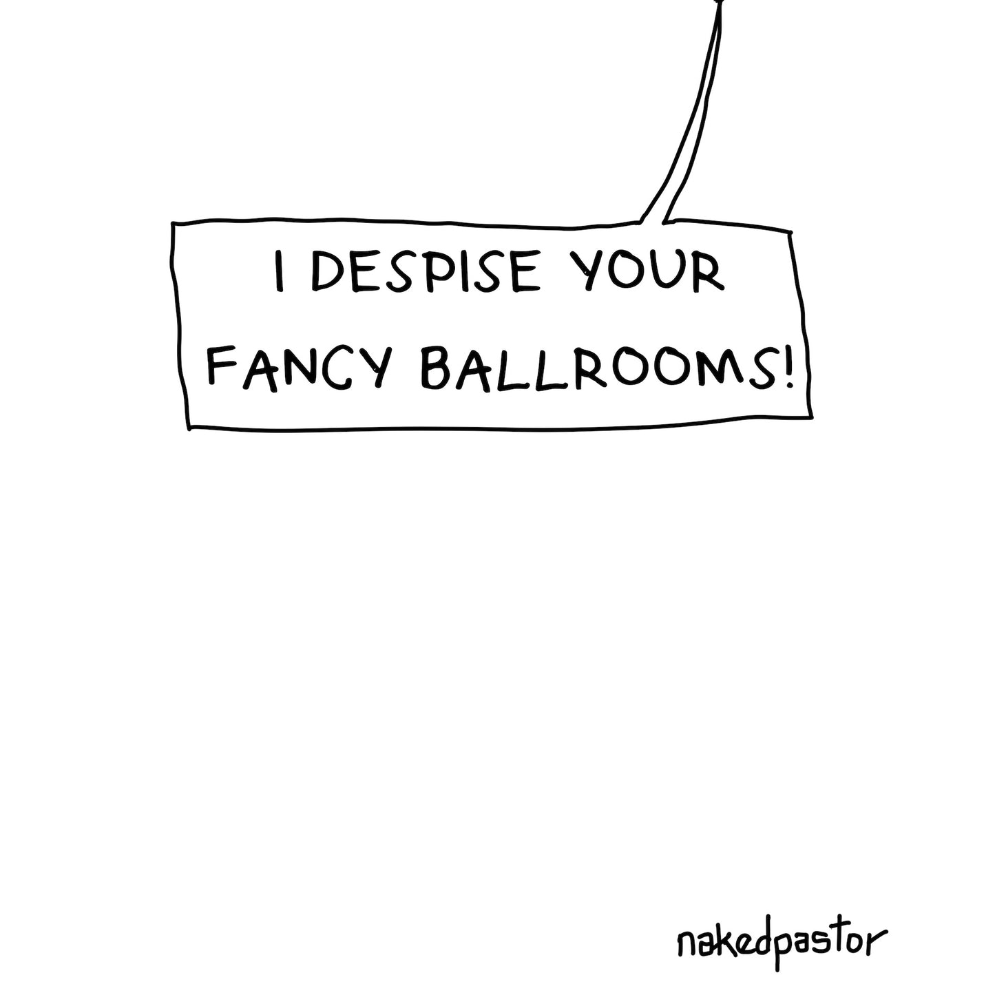 Fancy Ballrooms Digital Cartoon-Digital Cartoons-nakedpastor
