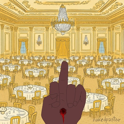Finger the Ballroom Digital Cartoon-Digital Cartoons-nakedpastor