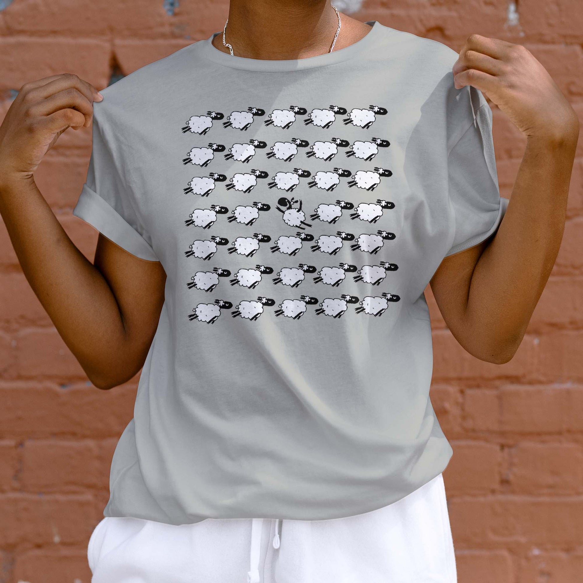 Go Against the Flock T-Shirt - by nakedpastor