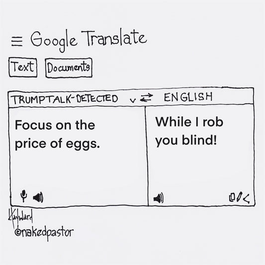 Google Translate: Rob You Blind Digital Cartoon-Digital Cartoons-nakedpastor