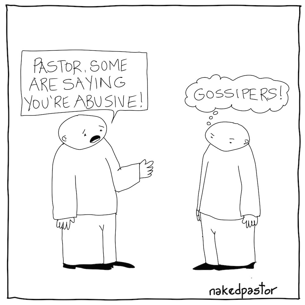 Gossipers Digital Cartoon