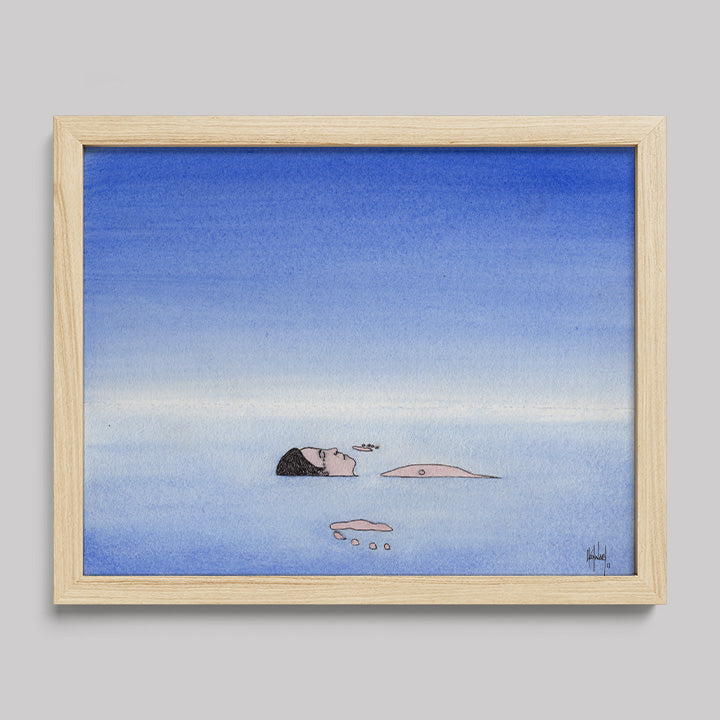 Grief Watercolor Print-Paintings-nakedpastor