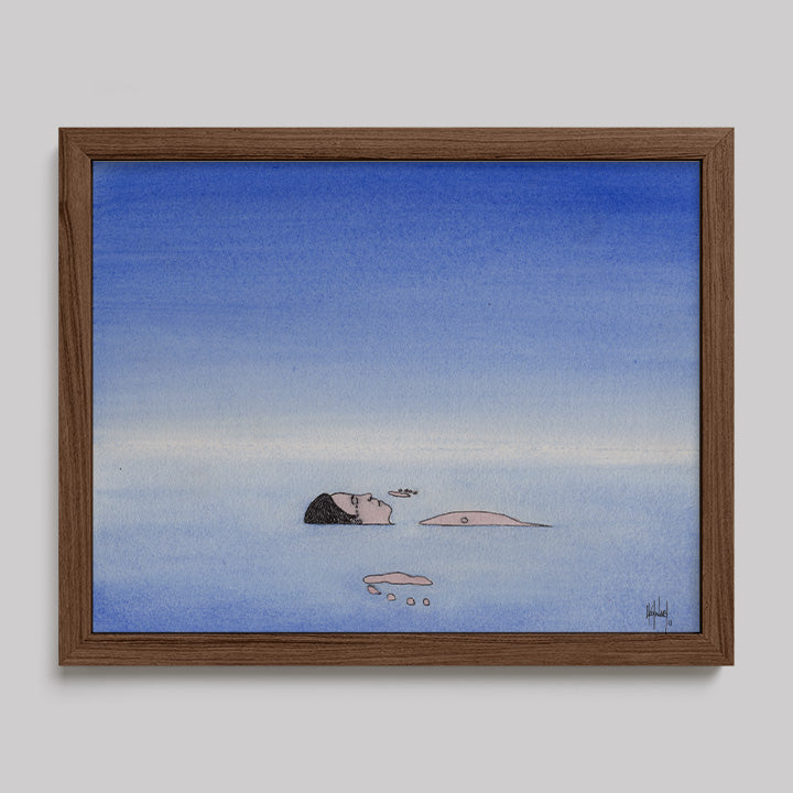 Grief Watercolor Print-Paintings-nakedpastor