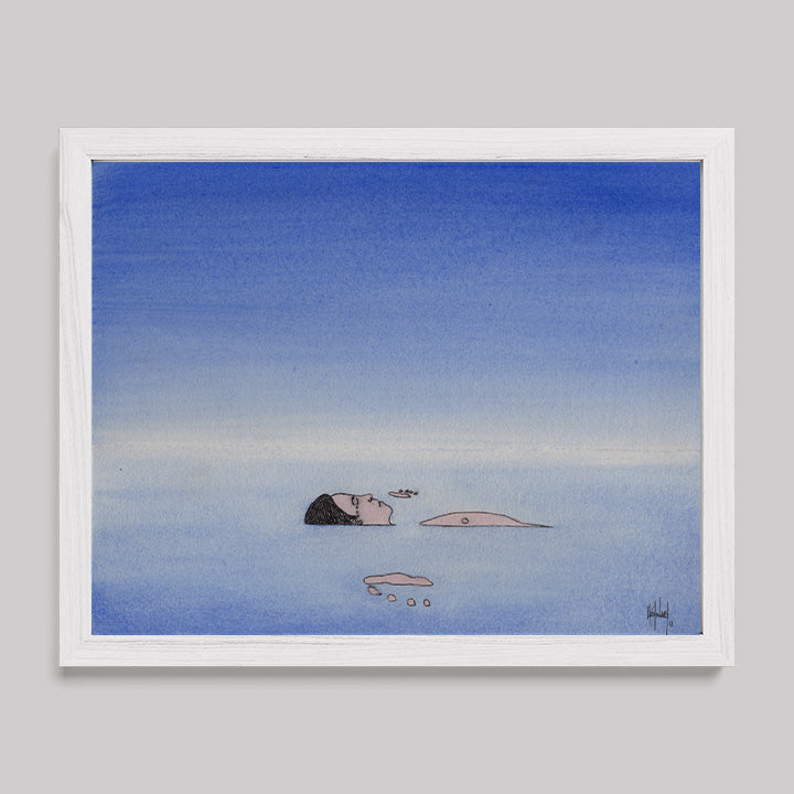 Grief Watercolor Print-Paintings-nakedpastor