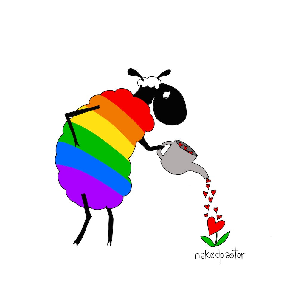 Grow Love Digital Cartoon-Digital Cartoons-nakedpastor