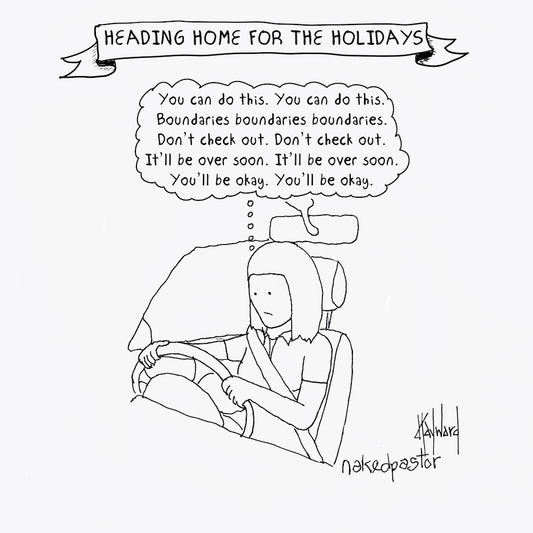 Heading Home for the Holidays Digital Cartoon-Cartoons-nakedpastor